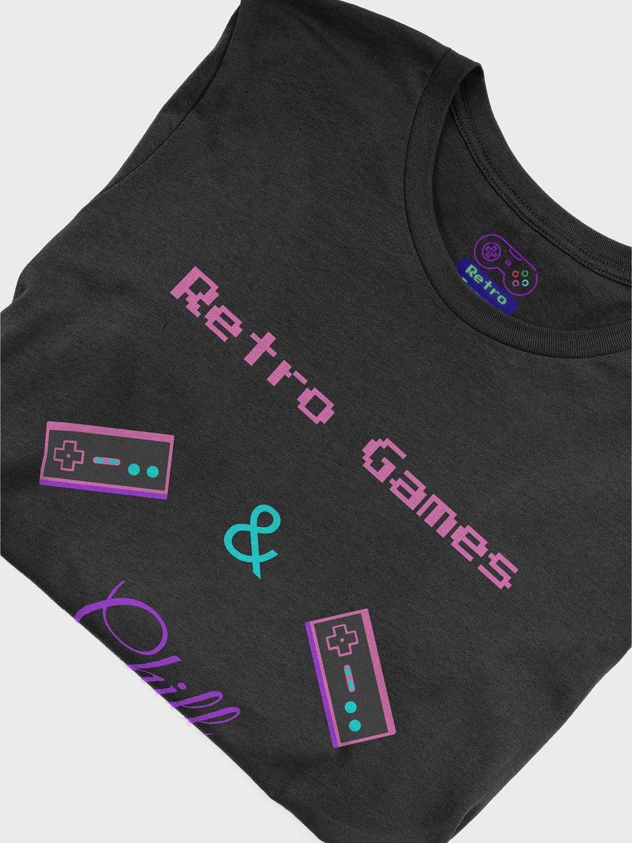 Retro Games & Chill - Controllers T-Shirt product image (5)