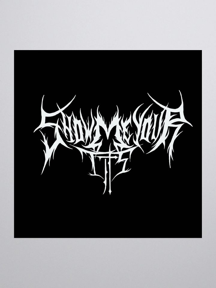 Death Metal Sticker product image (1)