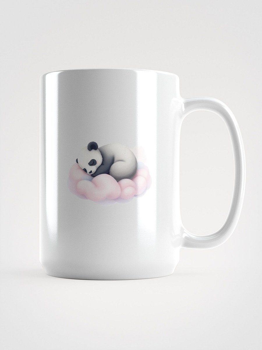 Dreamy Panda Cloud White Glossy Mug product image (1)