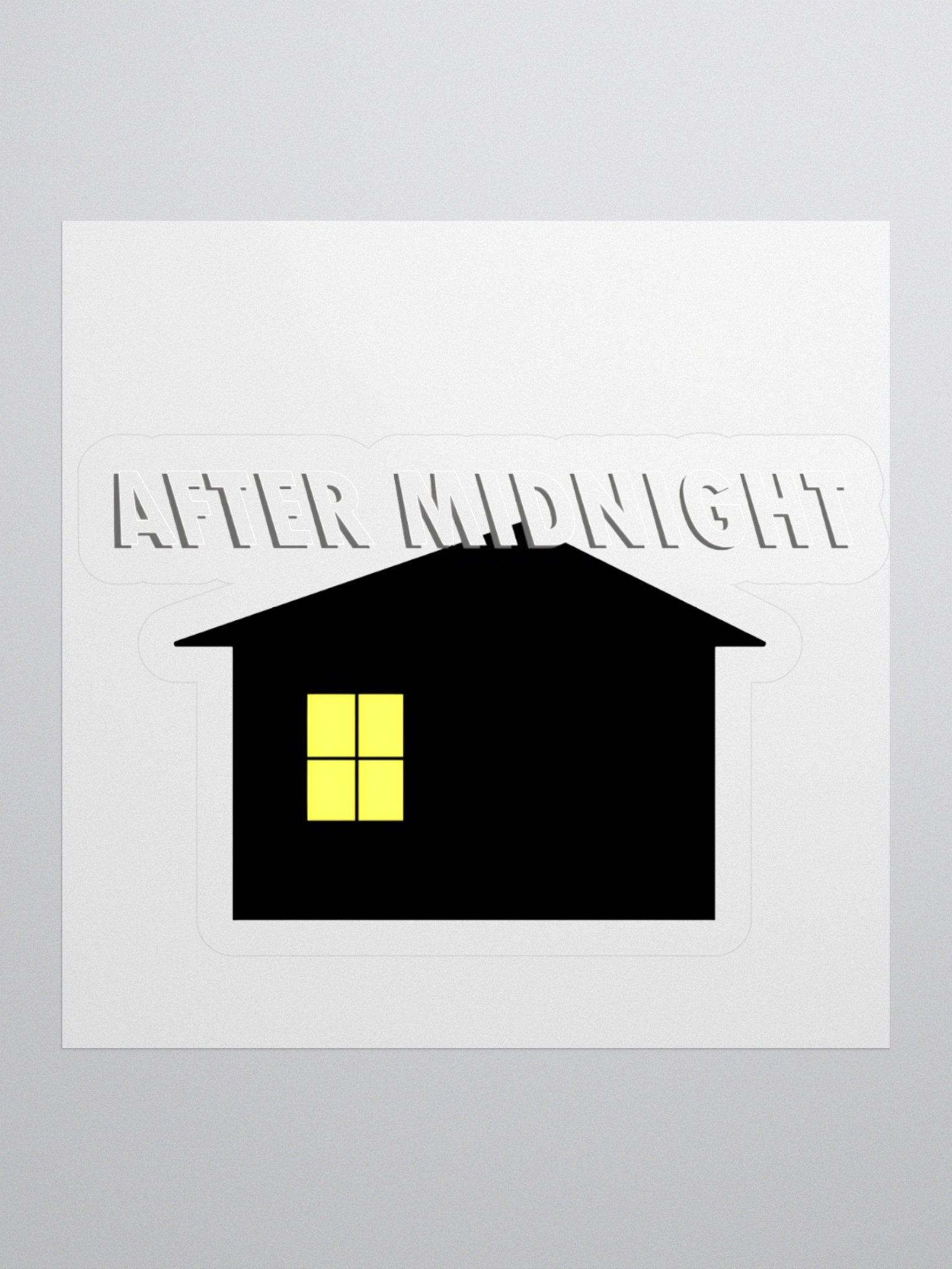 After Midnight Kiss-Cut Sticker product image (1)