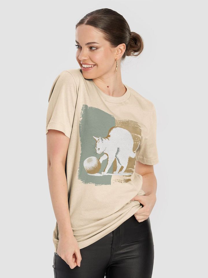 Holiday cat charm shirt - Regular fit product image (13)