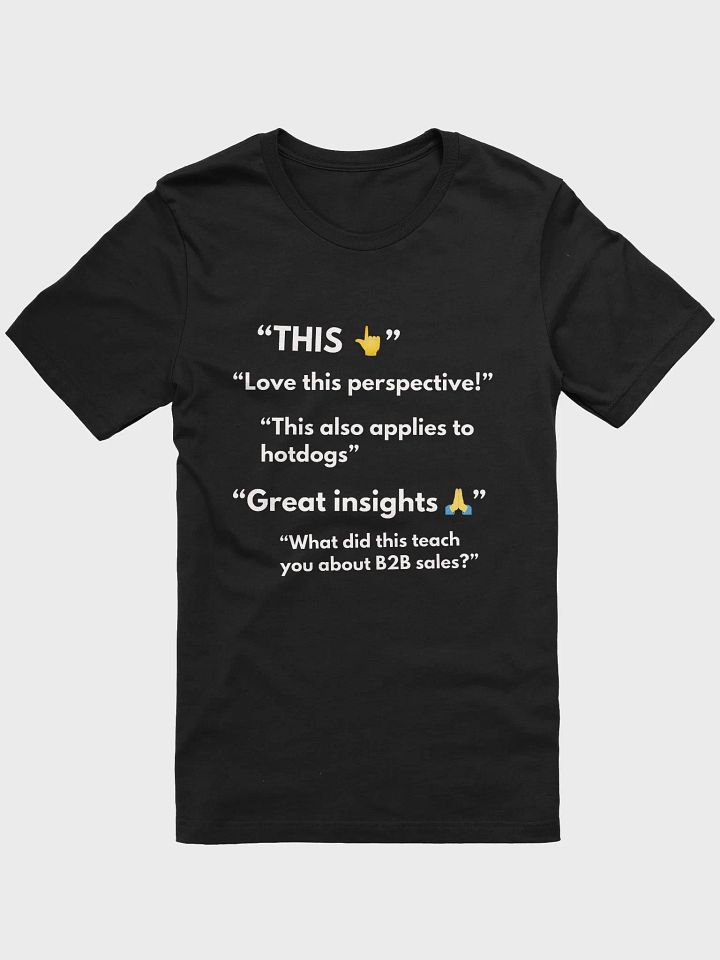 Comment Section T-shirt product image (1)