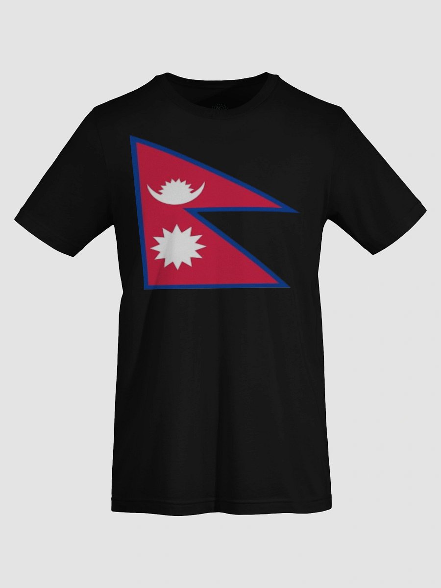 Nepalese Flag Unisex Supersoft T-Shirt - Exclusive Design product image (76)