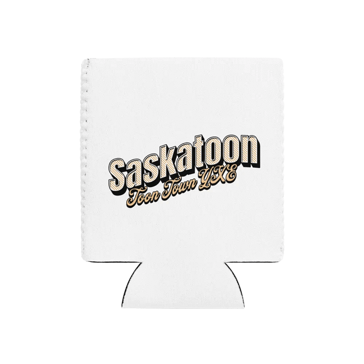 Saskatoon Toon Town YXE Can Cooler product image (1)