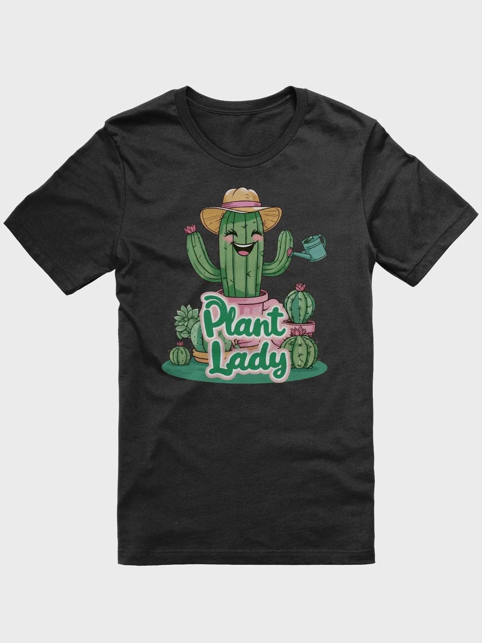 Cactus Plant Lady Funny Graphic T-Shirt product image (1)