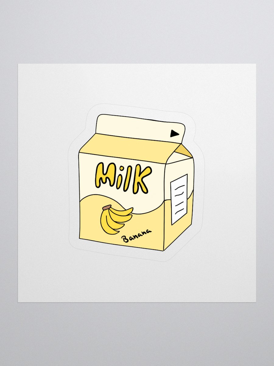 Banana Milk Sticker product image (1)