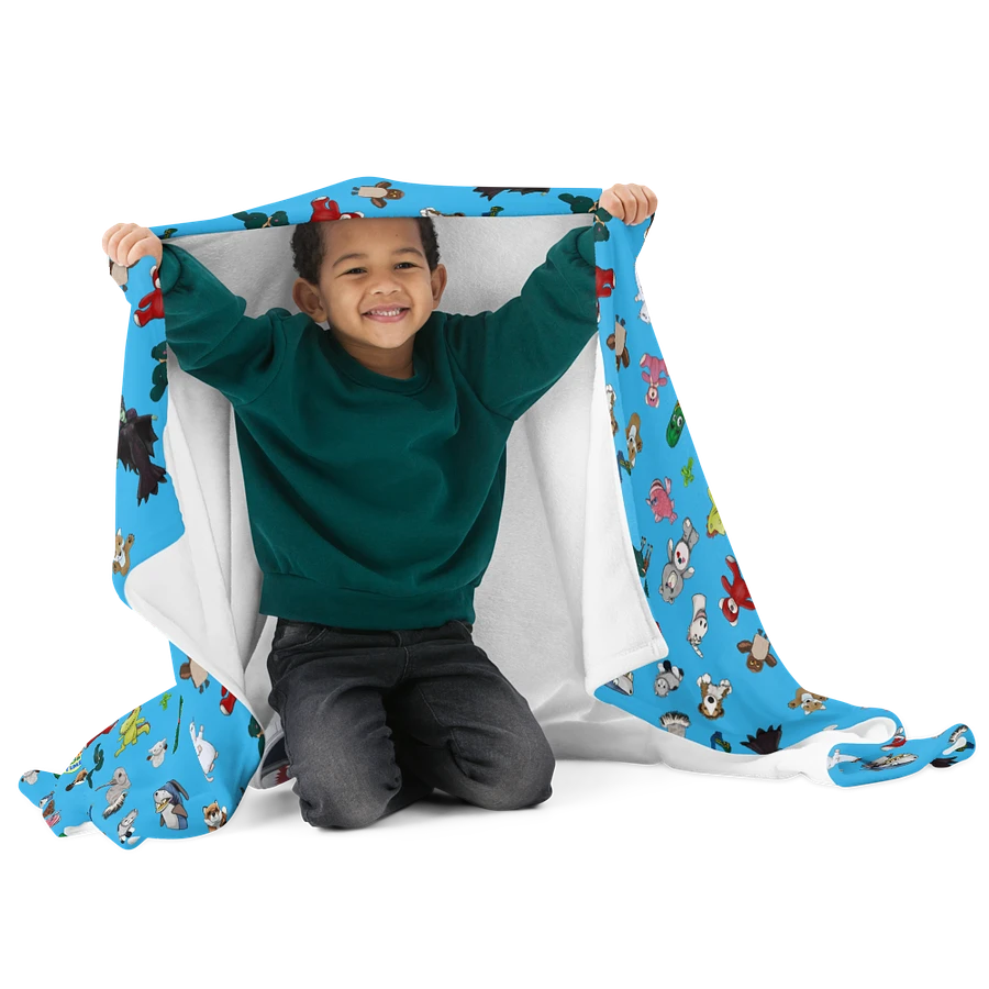 Blue KidTime StoryTime Family Blanket product image (14)