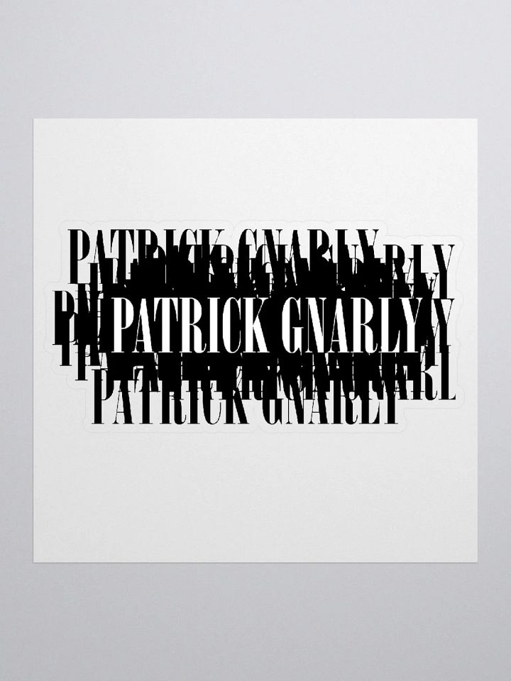 Patrick Gnarly Stamp Sticker product image (1)