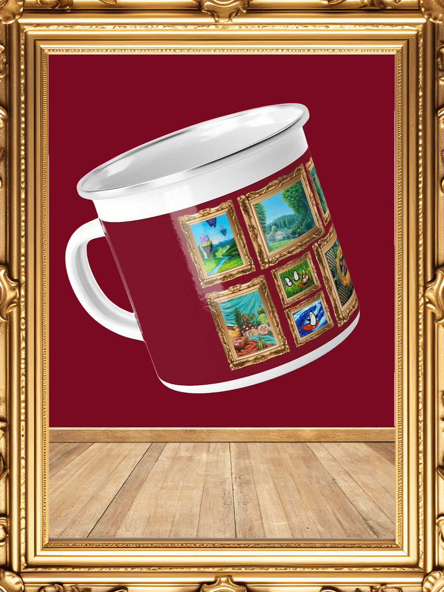 Golden Gallery Collection Enamel Mug product image (1)