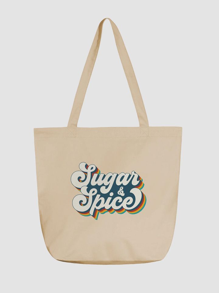 Sugar and Spice Retro Tote Bag product image (1)