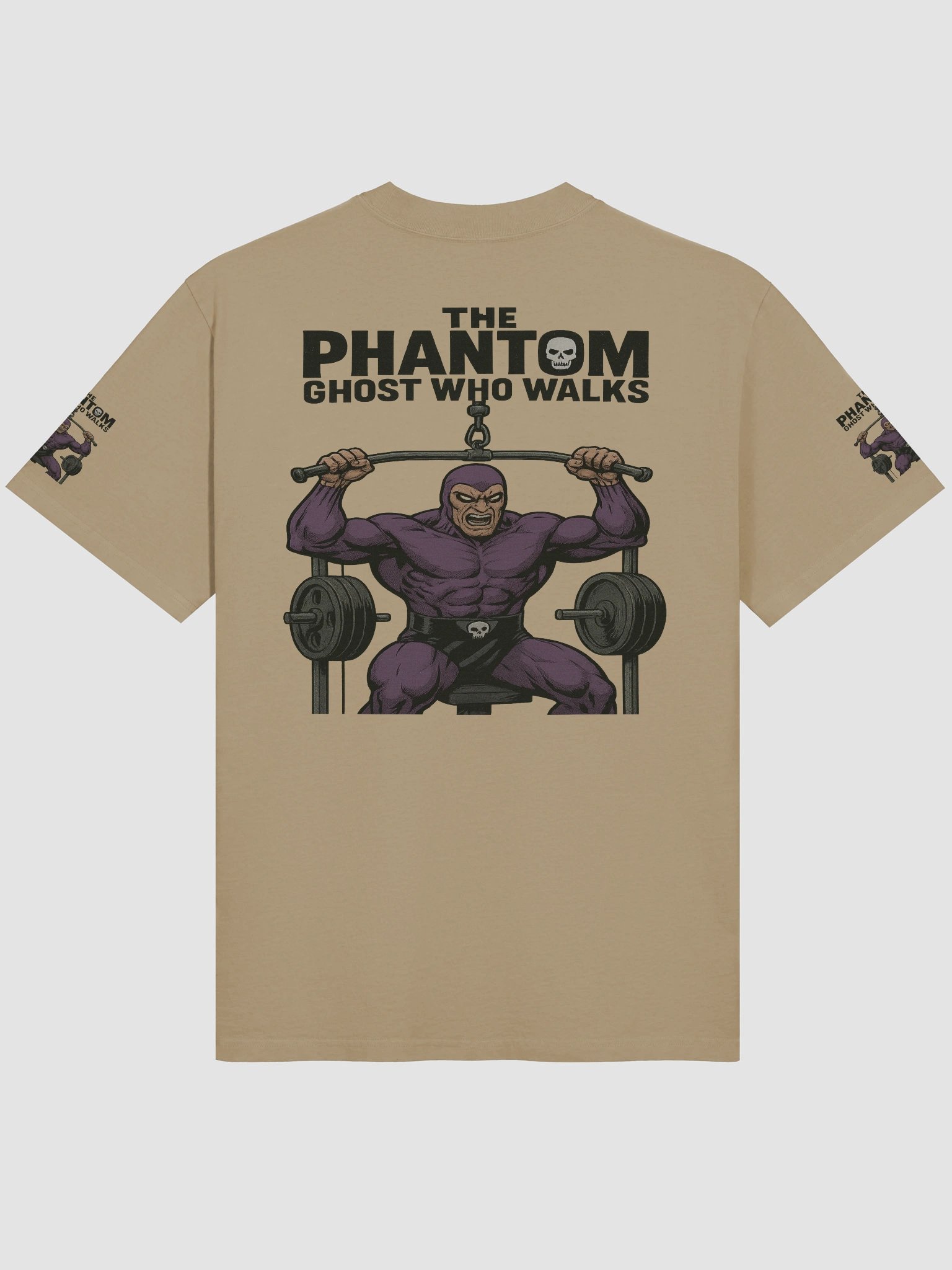 The Ghost Who Walks Strength Faded Tee product image (4)