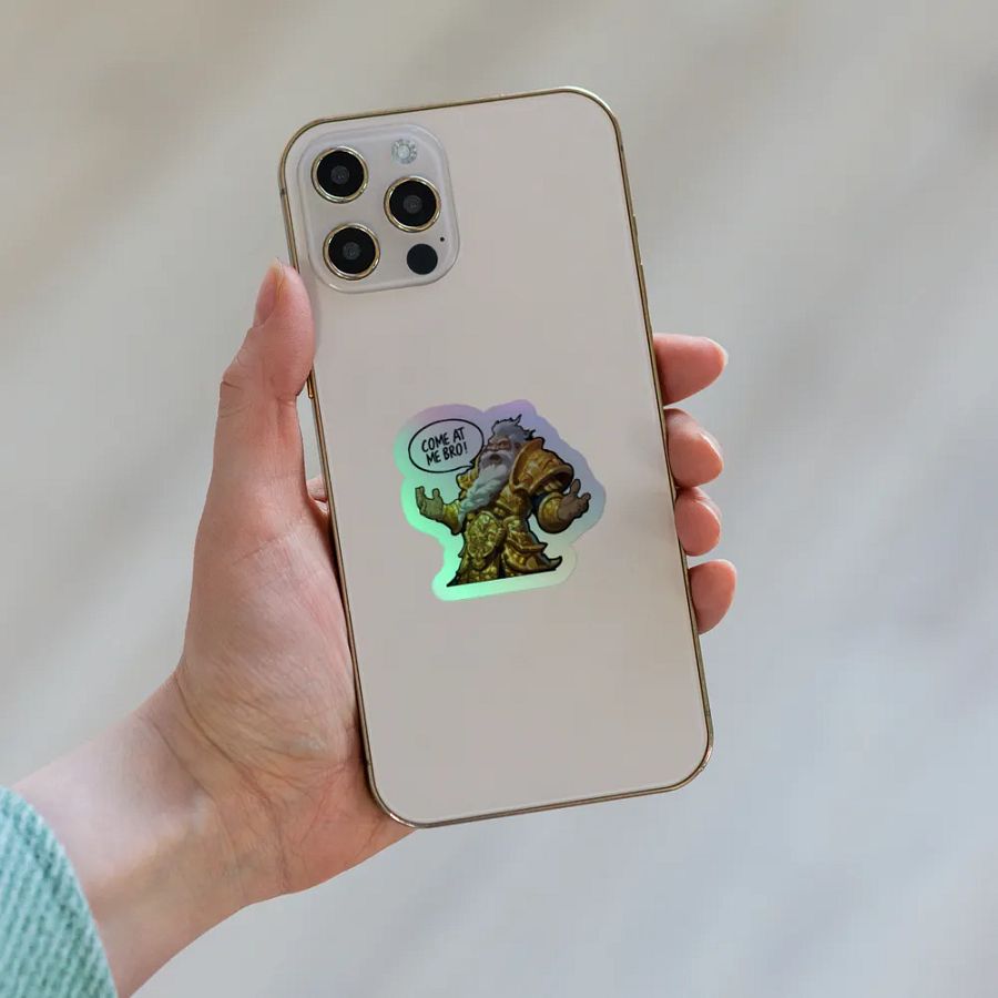 Come At Me emoji sticker holo. product image (6)