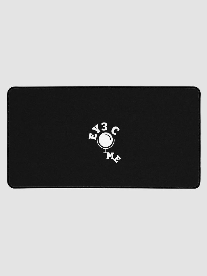 Ey3 C Me Black Print Desk Mat product image (1)