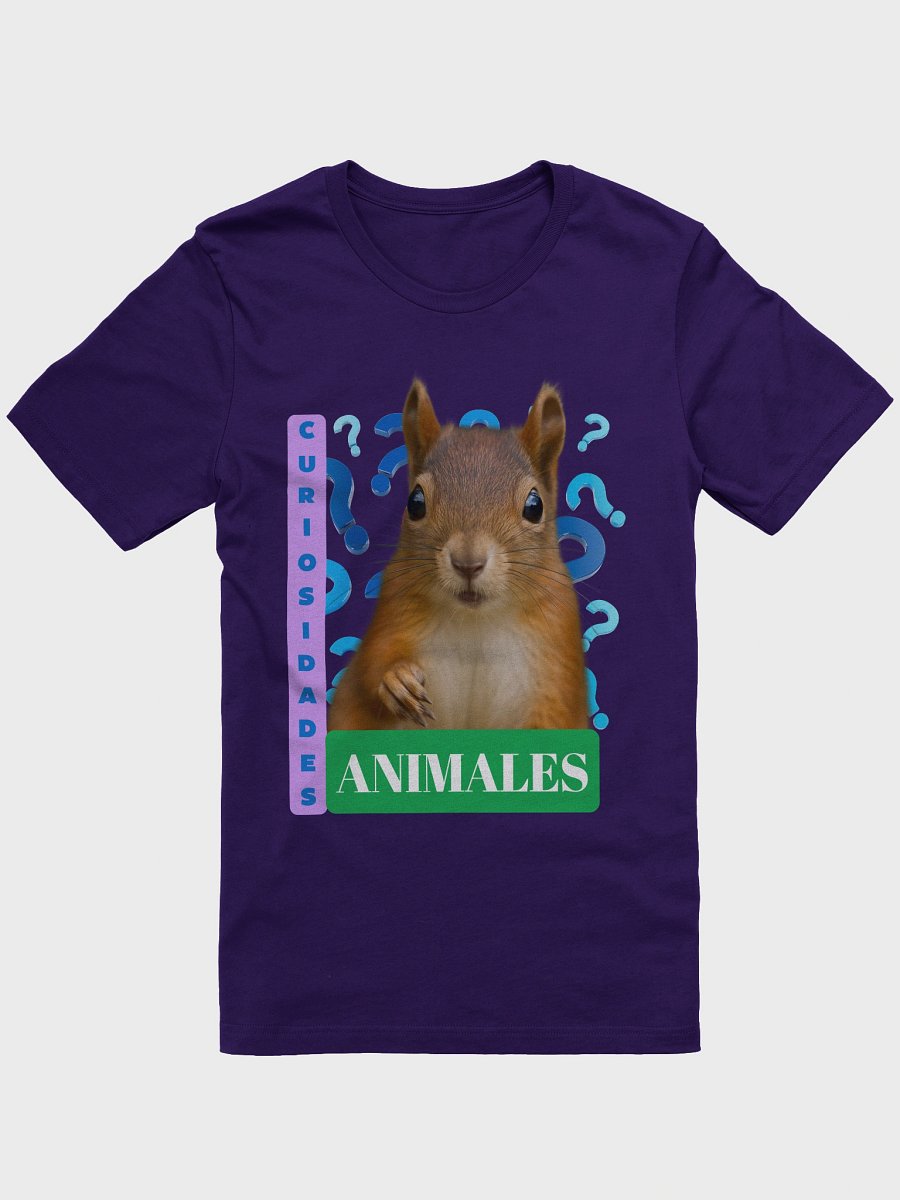 Curious Squirrel Unisex T-Shirt product image (8)