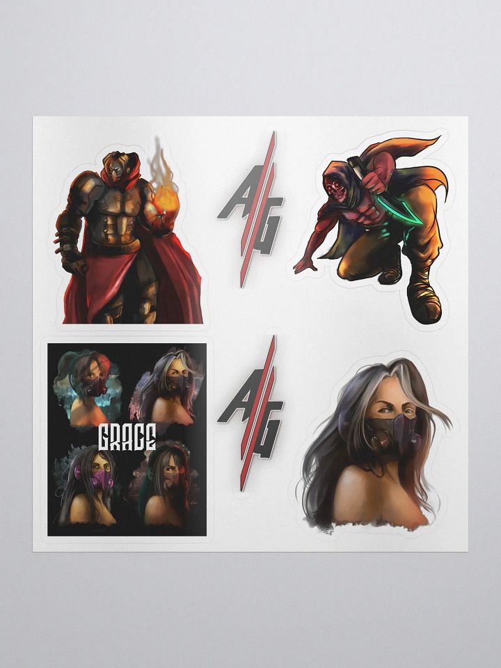 Almighty Character Stickers product image (1)