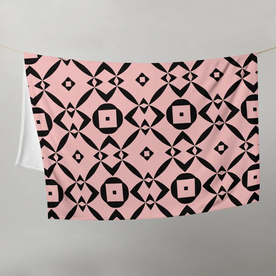 Cute Geometric Pattern Throw Blanket product image (12)