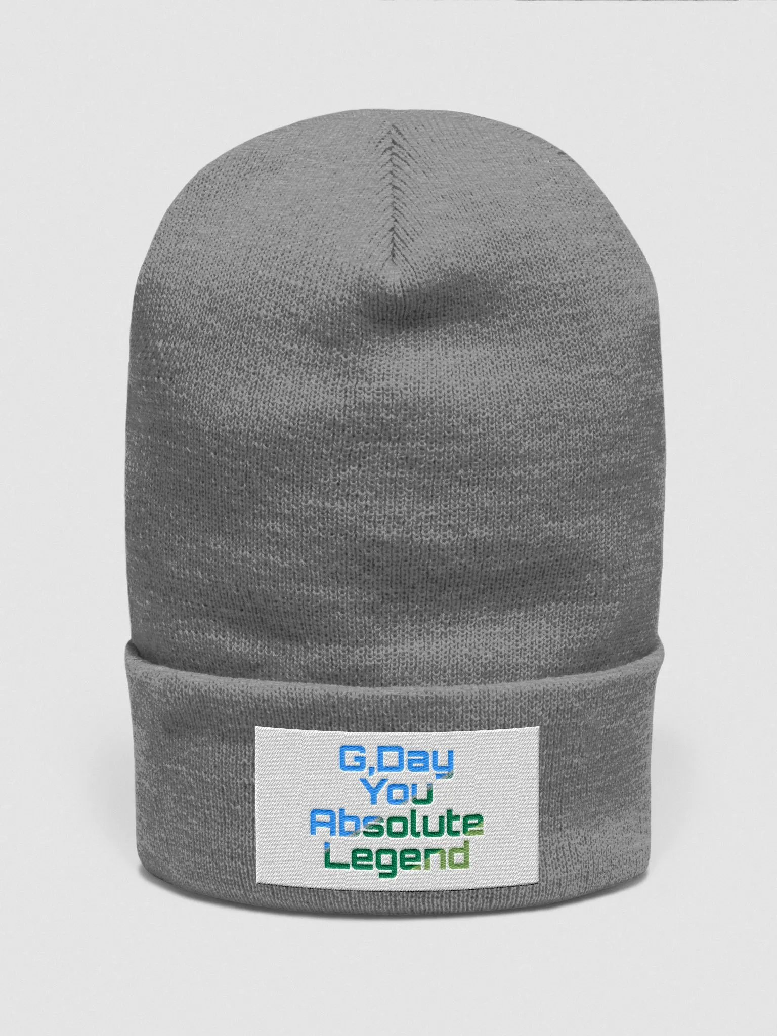 G'Day You Legend Beanie - Grey product image (5)