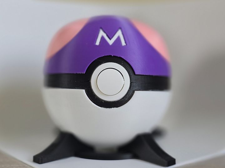 3D Printed Fan Made Pokemon Masterball & Mew set product image (1)
