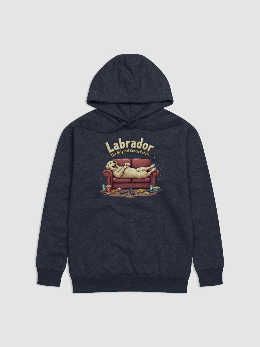 Labrador: The Original Couch Potato - A Humorous Hoodie Design to Delight Dog Lovers product image (1)
