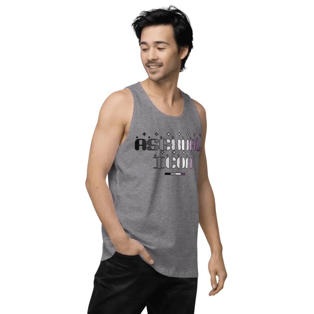 Asexual Icon Men's Premium Tank Top product image (74)