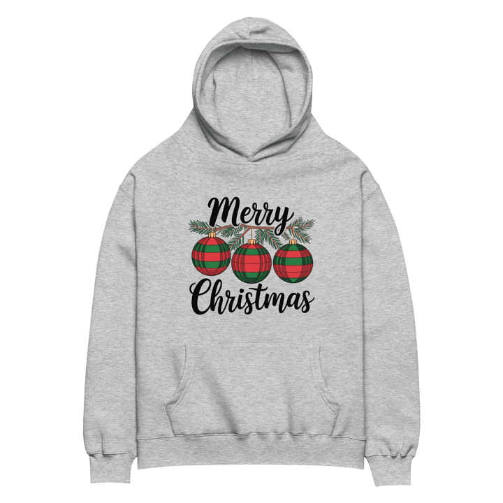 Simple Yet Expressive Merry Christmas Hoodie product image (2)