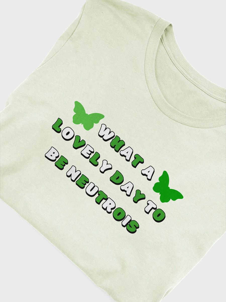 what a lovely day to be neutrois t-shirt product image (5)