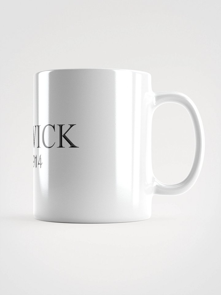 WARWICK Est. 914 White Glossy Mug product image (2)