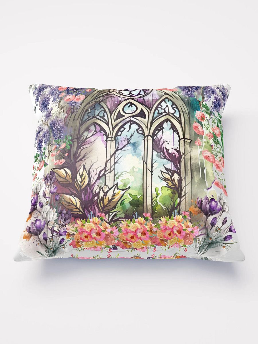 Elven Garden Magical Throw Pillow product image (3)