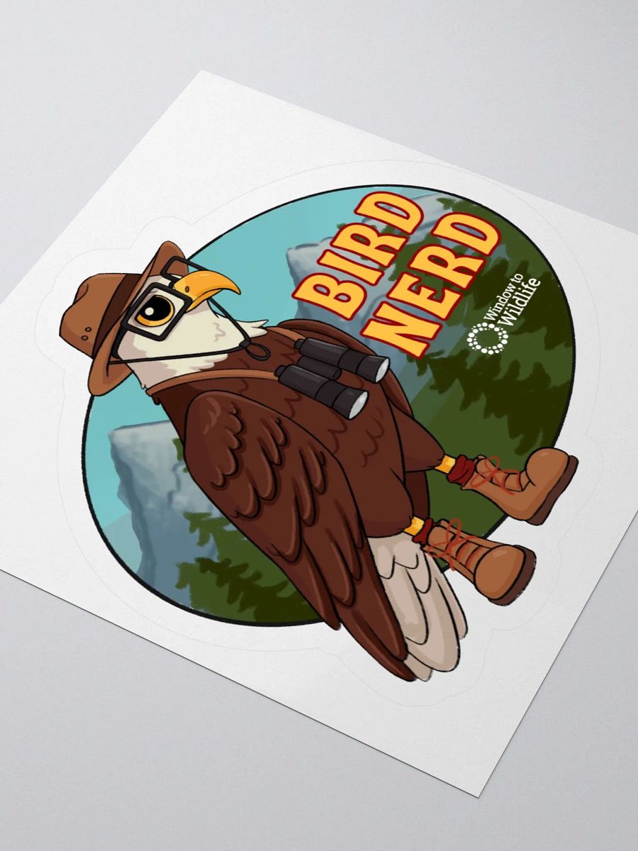 Bald Eagle - Bird Nerd Sticker product image (3)