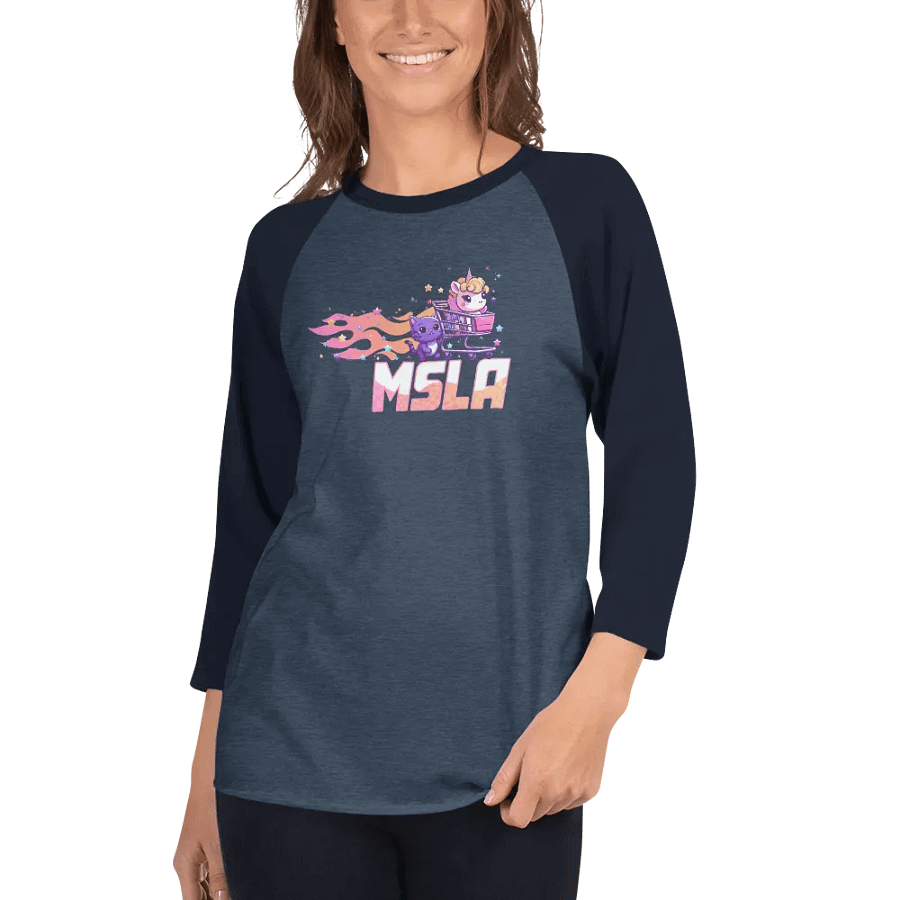 MSLA Sparkles Amigos - Jersey Raglan Tee product image (14)