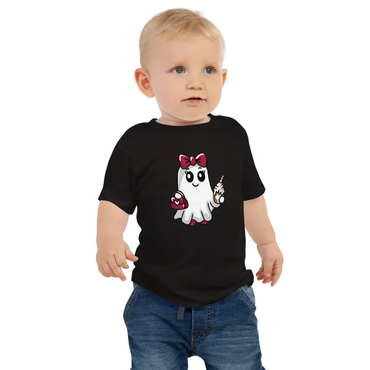 Stylish Ghost Baby Jersey T-Shirt product image (2)