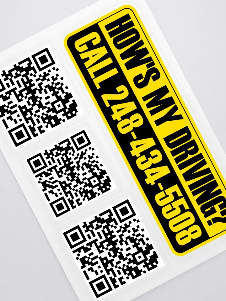Rickroll Bumper Sticker Pack product image (1)