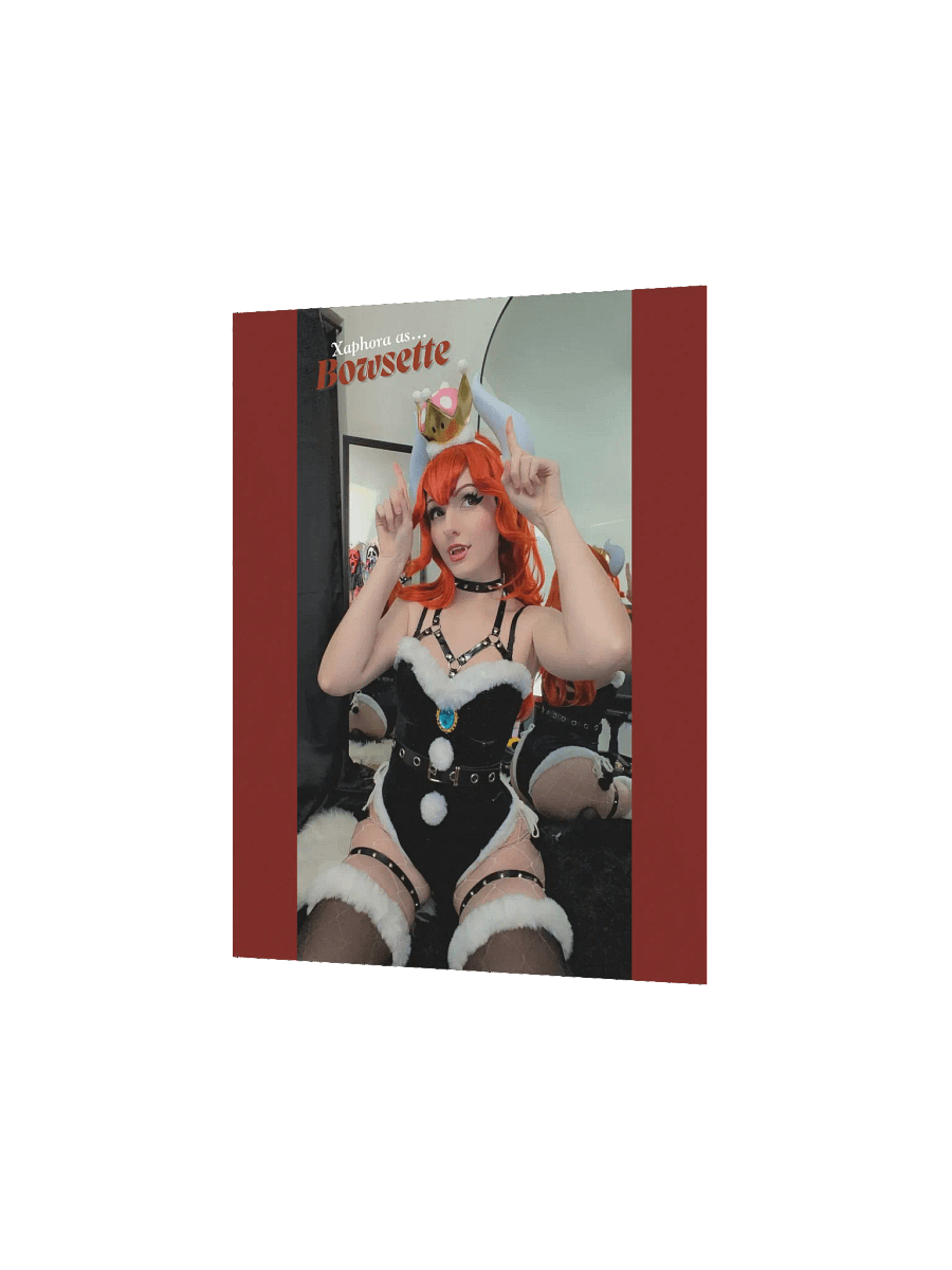 Winter Bowsette Cosplay Print V3 product image (2)