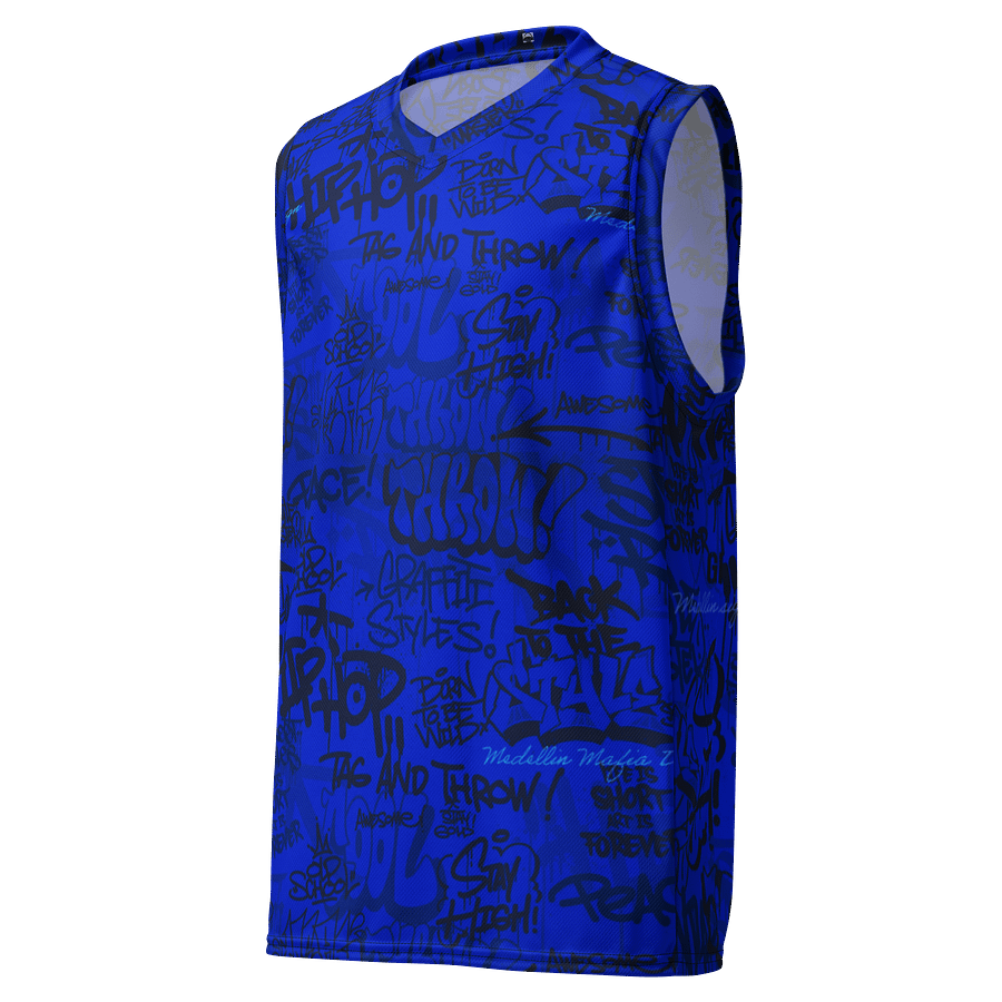 Urban Vibes Graffiti Basketball Jersey product image (2)
