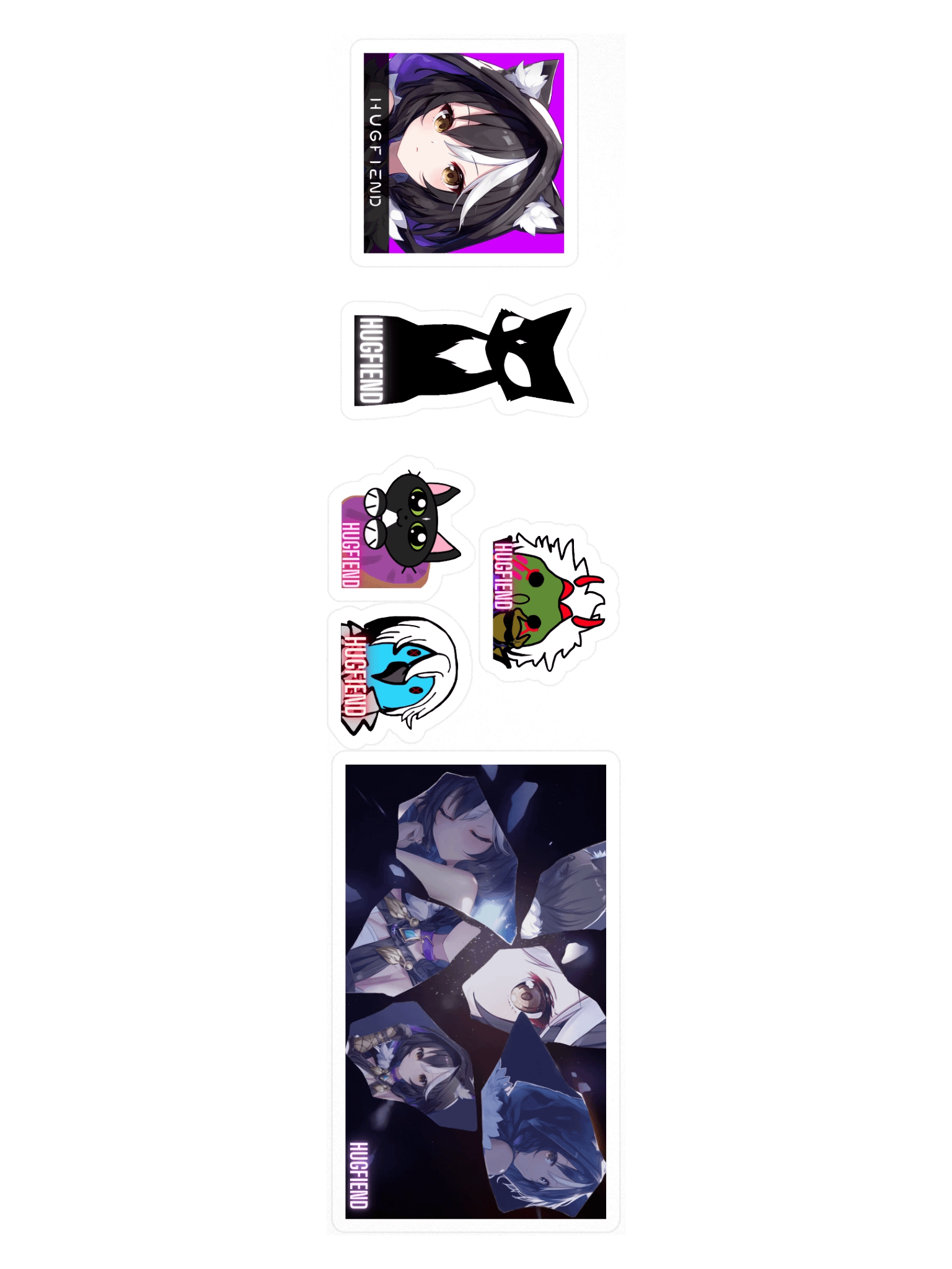 HugMerch Collection Mini Sticker Set product image (3)