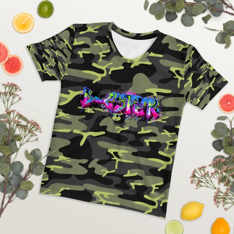 Urban D-cyfer Graffiti Fusion Women's T-Shirt product image (3)
