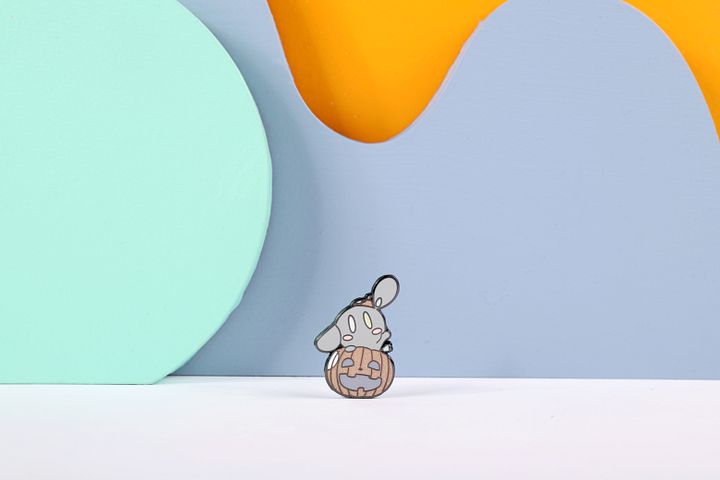 SincroPumpkin Enamel Pin product image (2)