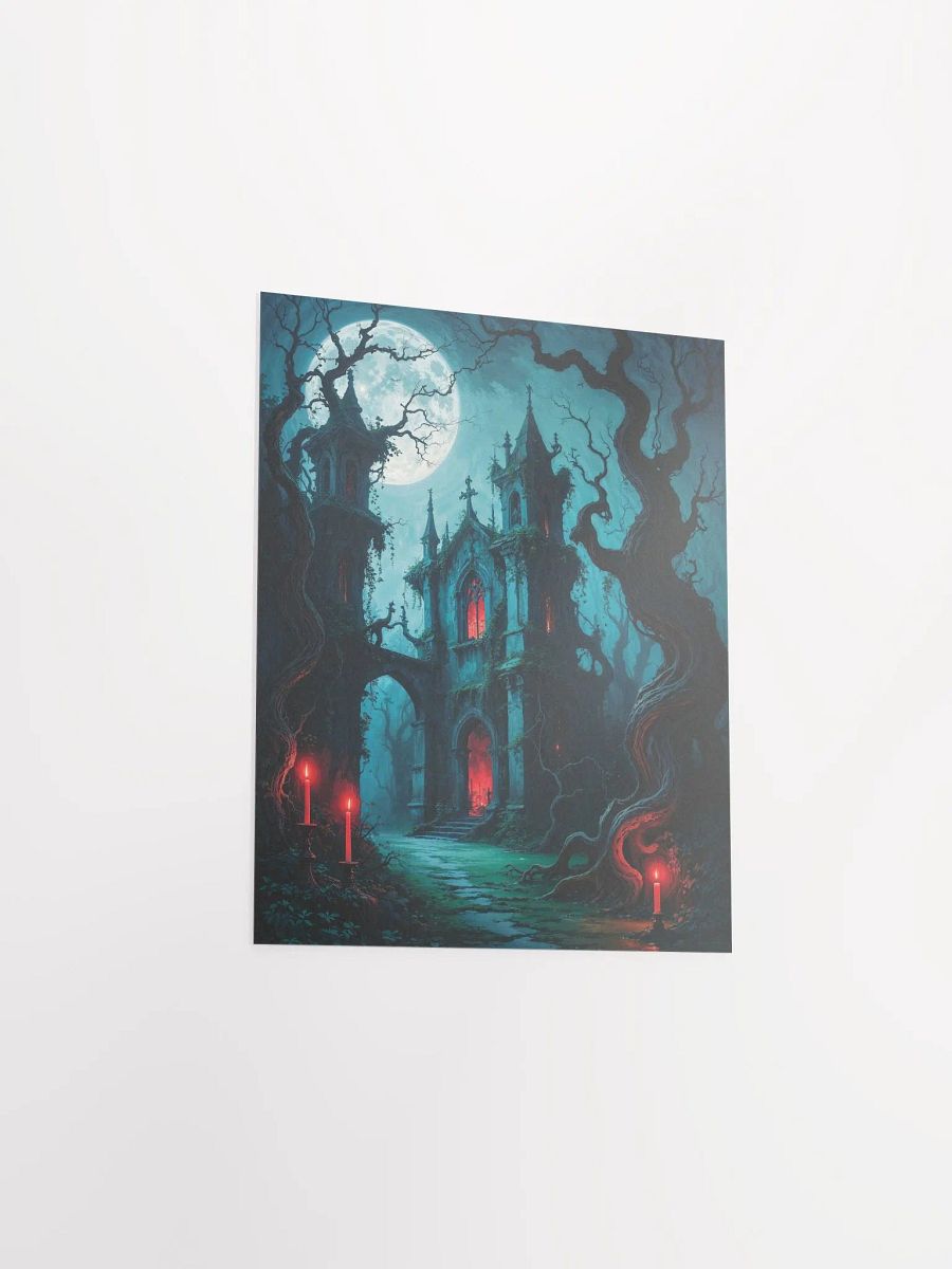 Haunted Gothic Sanctuary Matte Poster product image (18)