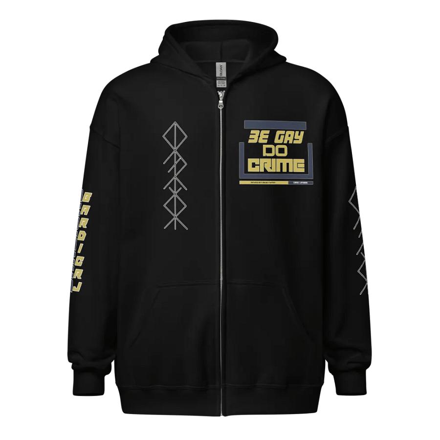 Be Gay Do Crime - Zip Up Hoodie product image (1)
