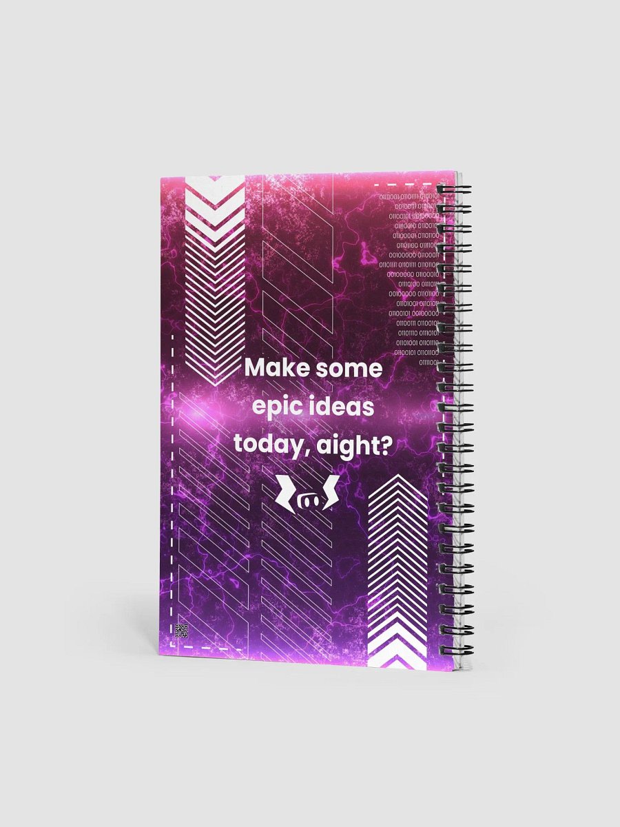 Inspirational Glowy Spiral Notebook product image (2)