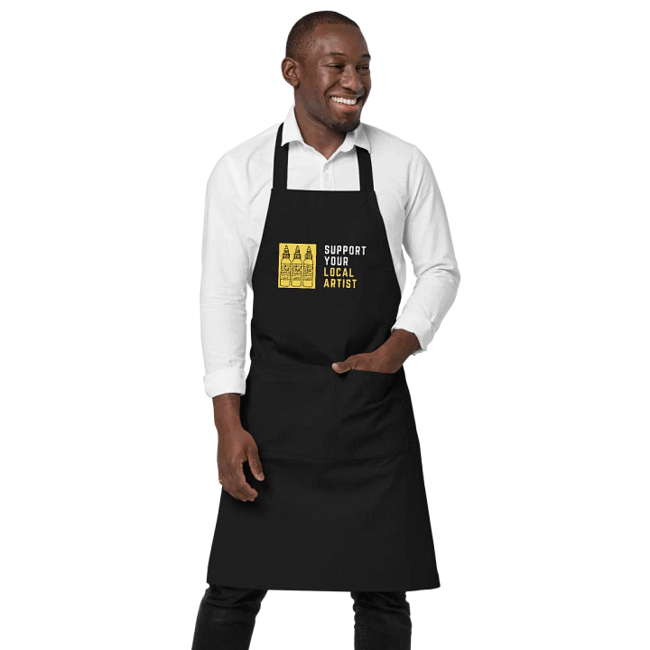 "Support Your Local Artist" Apron product image (1)