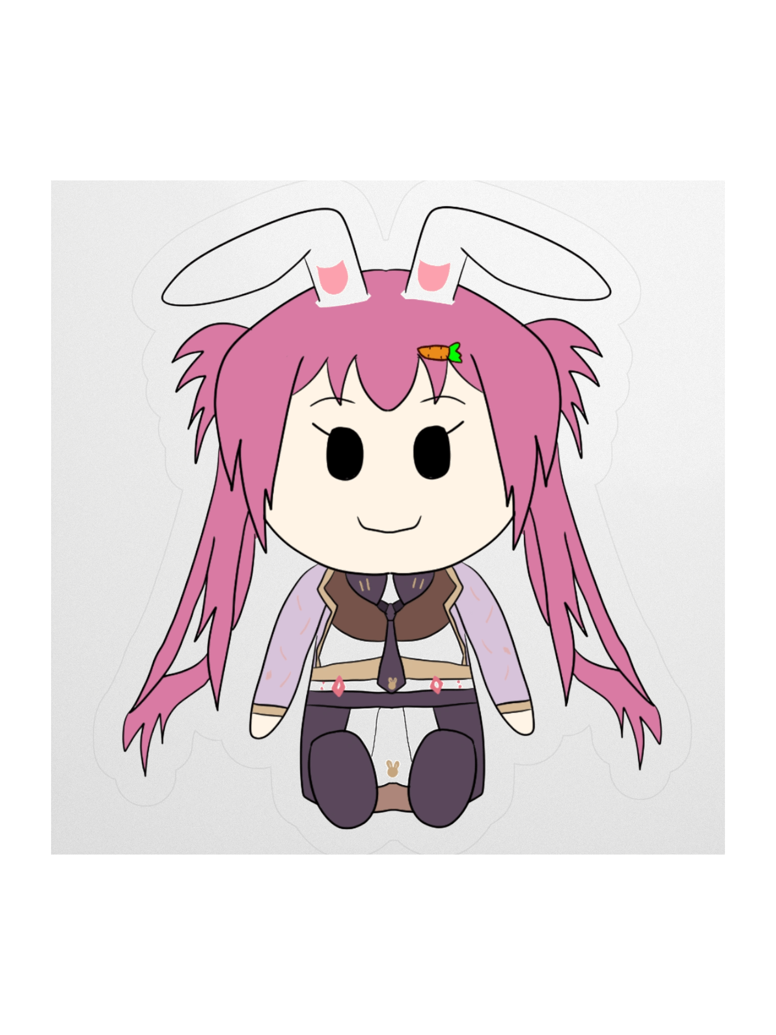 Marketable Plush Cooky Usagida Sticker product image (2)
