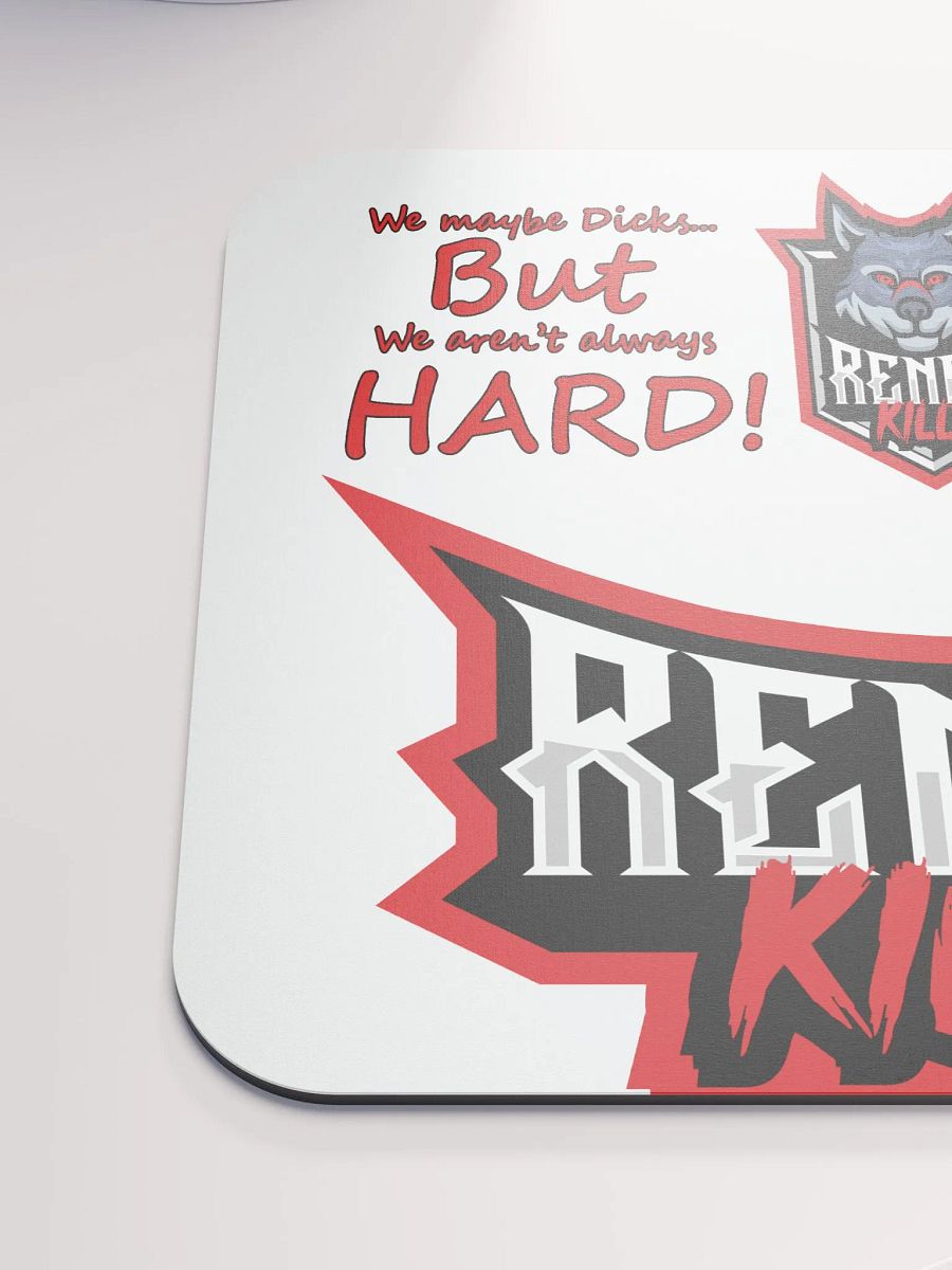 Wolves are hard mouse pad product image (6)