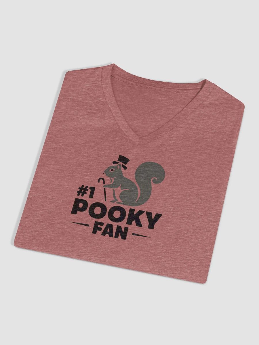 Pooky's Dapper Squirrel V-Neck Tee product image (3)