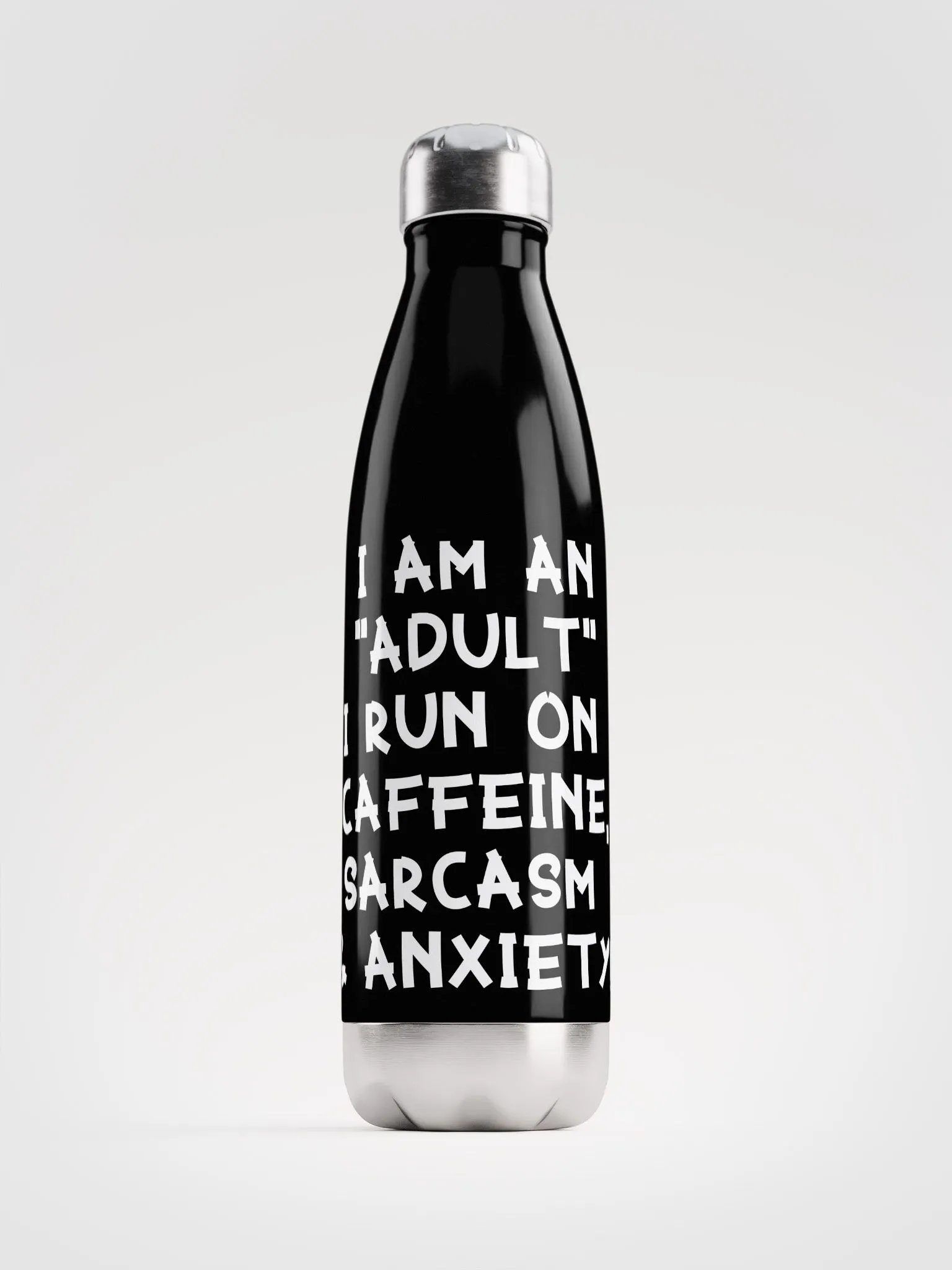 "ADULT" Stainless Steel Water Bottle product image (1)