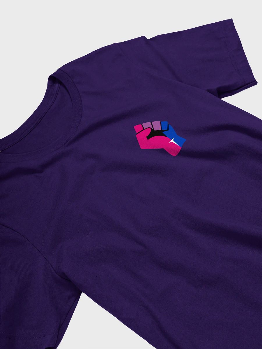 raised bisexual fist t-shirt product image (3)