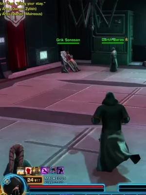 That Timing Tho 💀 Dark Side Comedy #starwars #swtor #darthbaras #starwarshumor #streamerlife #gamingclip #mmorpg #darkside #funnymoments #perfecttiming