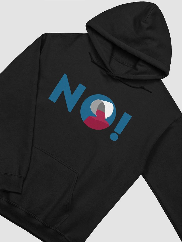 Resistance 'NO!" Gildan Classic Hoodie product image (2)