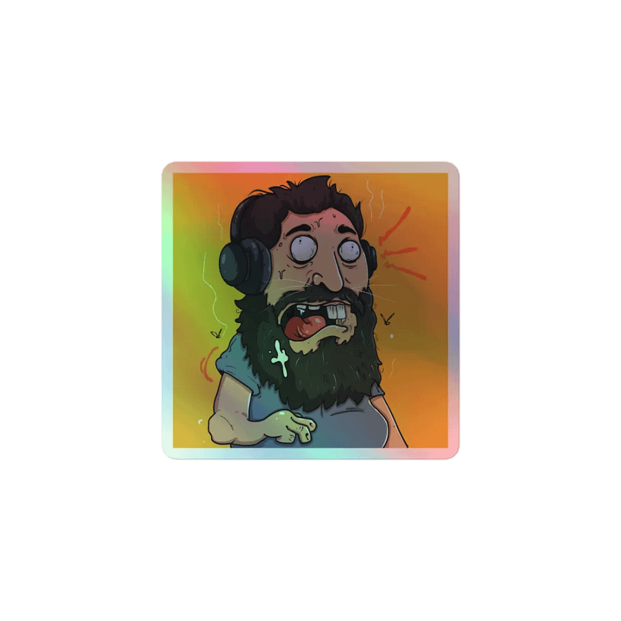 Rippatarded Sturgis Holographic Sticker product image (1)