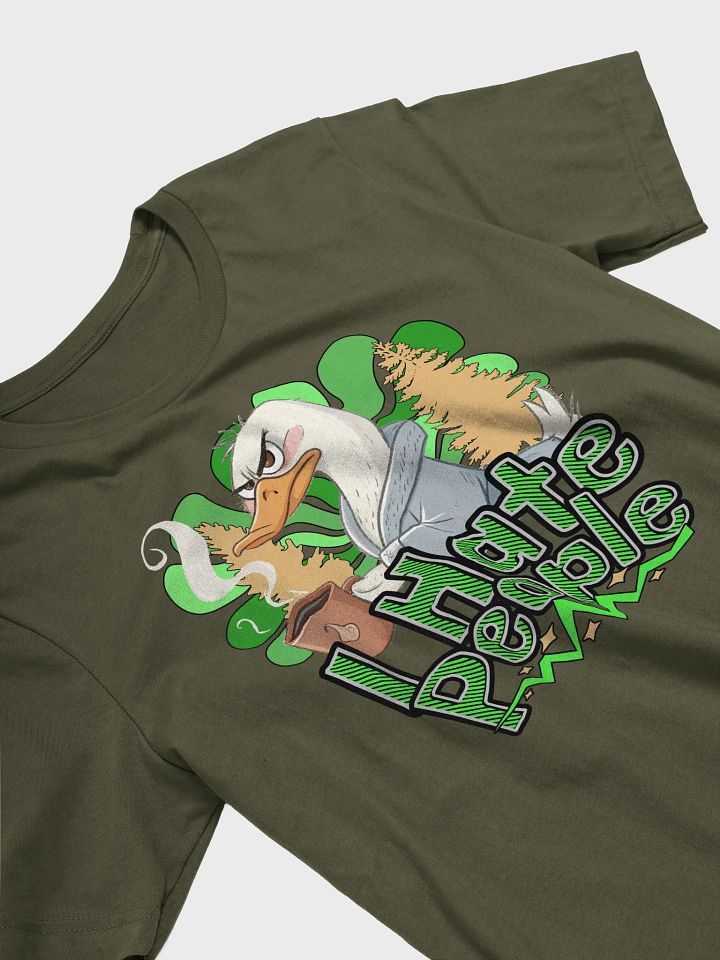 I Hate People Goose Grumpy Coffee Lover T-Shirt product image (14)